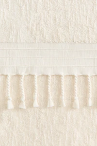 Fringed Cotton Hand Towel