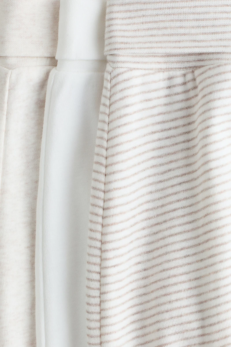 3-pack Foldover-Waist Pants