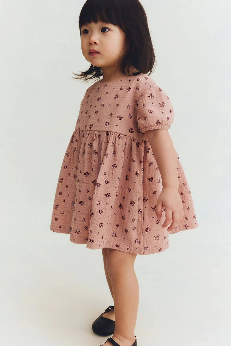 Cotton Muslin Dress