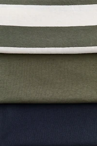 3-Pack Cotton T-Shirts