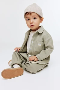 Surchemise en sergé de coton