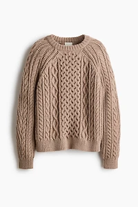 Cable-Knit Sweater