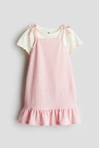 2-Piece Top and Dress Set