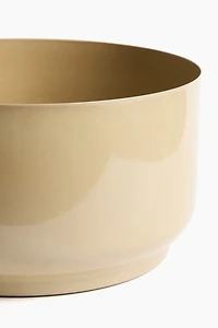 Cache-pot large en métal