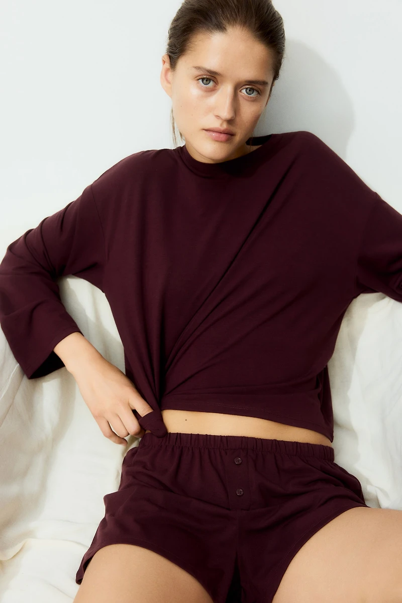 Viscose-Blend Pajamas