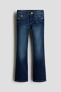 Flared Leg Low Jeans