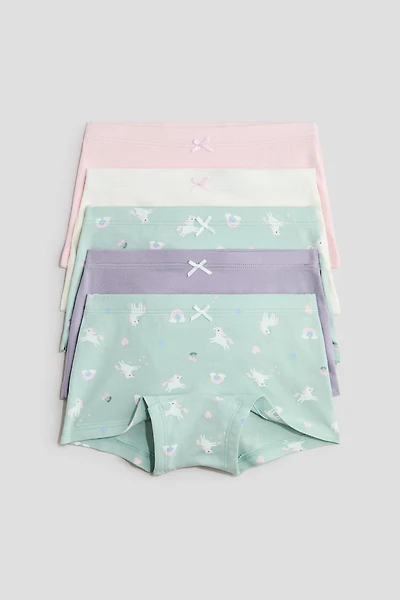 5-Pack Cotton Boxer Briefs
