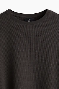 T-shirt Coupe Amincie en jersey gaufré