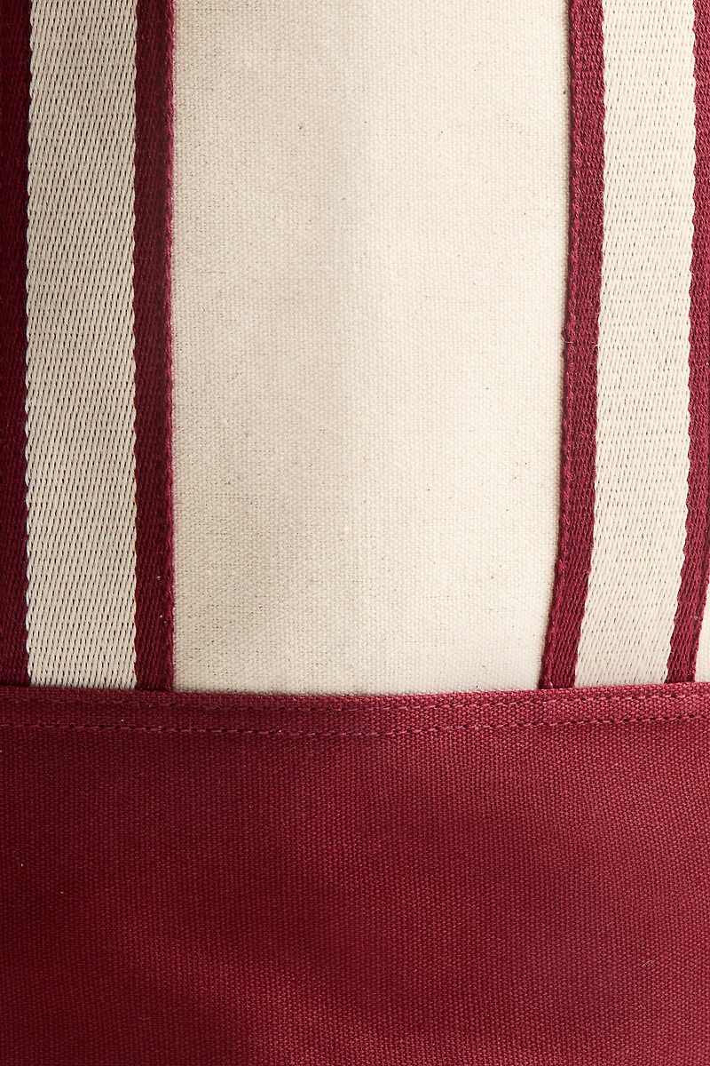Petit panier de rangement en toile