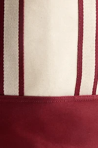 Petit panier de rangement en toile