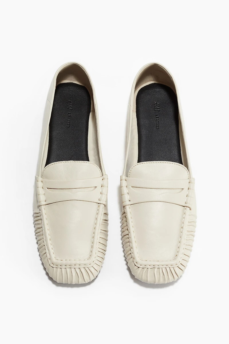 Leather Loafers