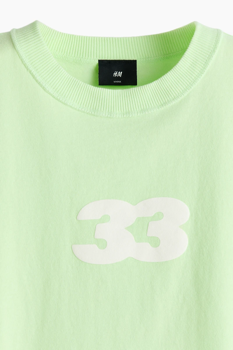 Printed Loose-Fit T-Shirt