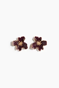 Flower-Shaped Earrings