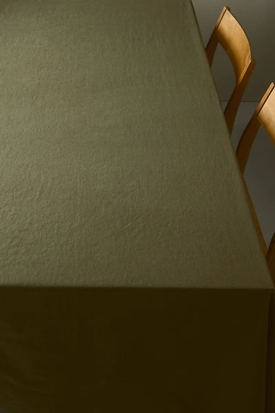 Linen-Blend Tablecloth