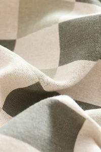 Linen-Blend Cushion Cover