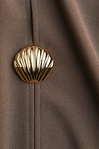 Button-Decorated Top
