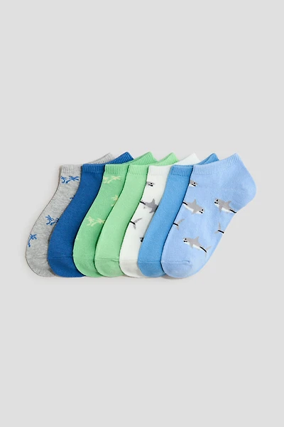 Lot de 7 paires chaussettes invisibles