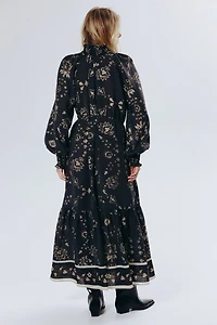 Smocked-Detail Dress