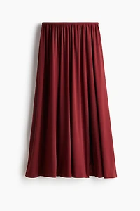 High-Slit Maxi Skirt