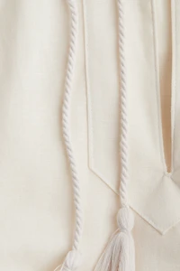 Robe avec bas évasé