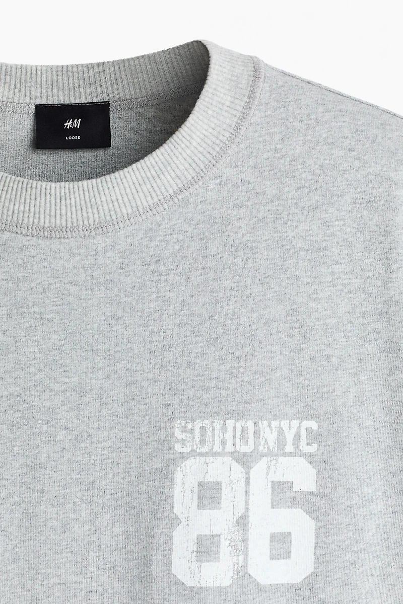 Loose-Fit Printed T-Shirt