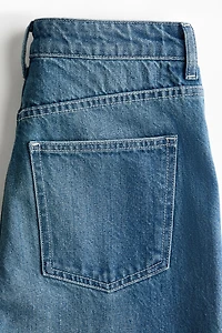 Jean large taille haute