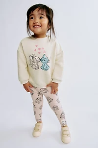 Printed Brushed-Inside Sweatshirt