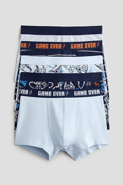 Lot de 5 caleçons boxeurs