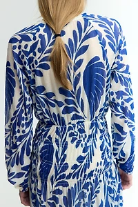 Smocked-Waist Dress