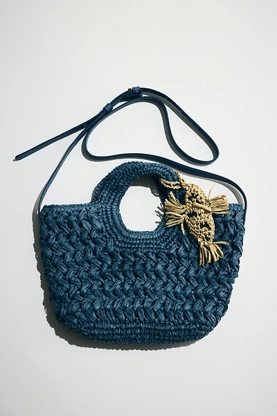 Straw Crossbody Bag