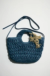 Straw Crossbody Bag