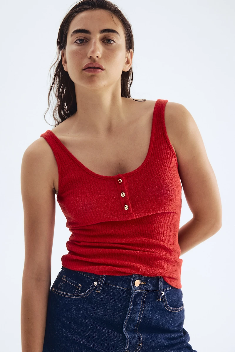 Rib-Knit Tank Top