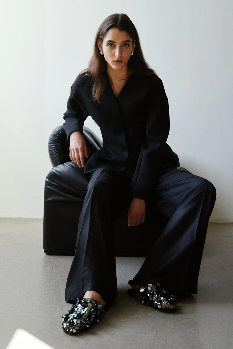 Chaussons à sequins