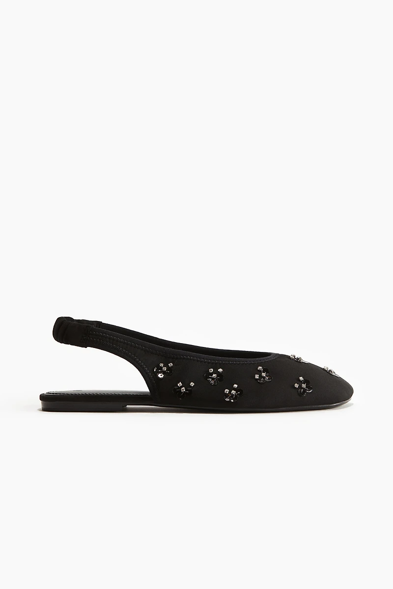 Embellished Slingbacks