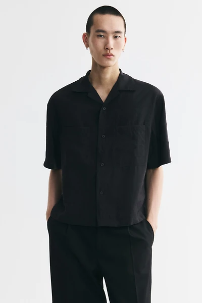 Relaxed-Fit Modal-Blend Resort Shirt