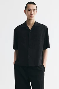 Relaxed-Fit Modal-Blend Resort Shirt