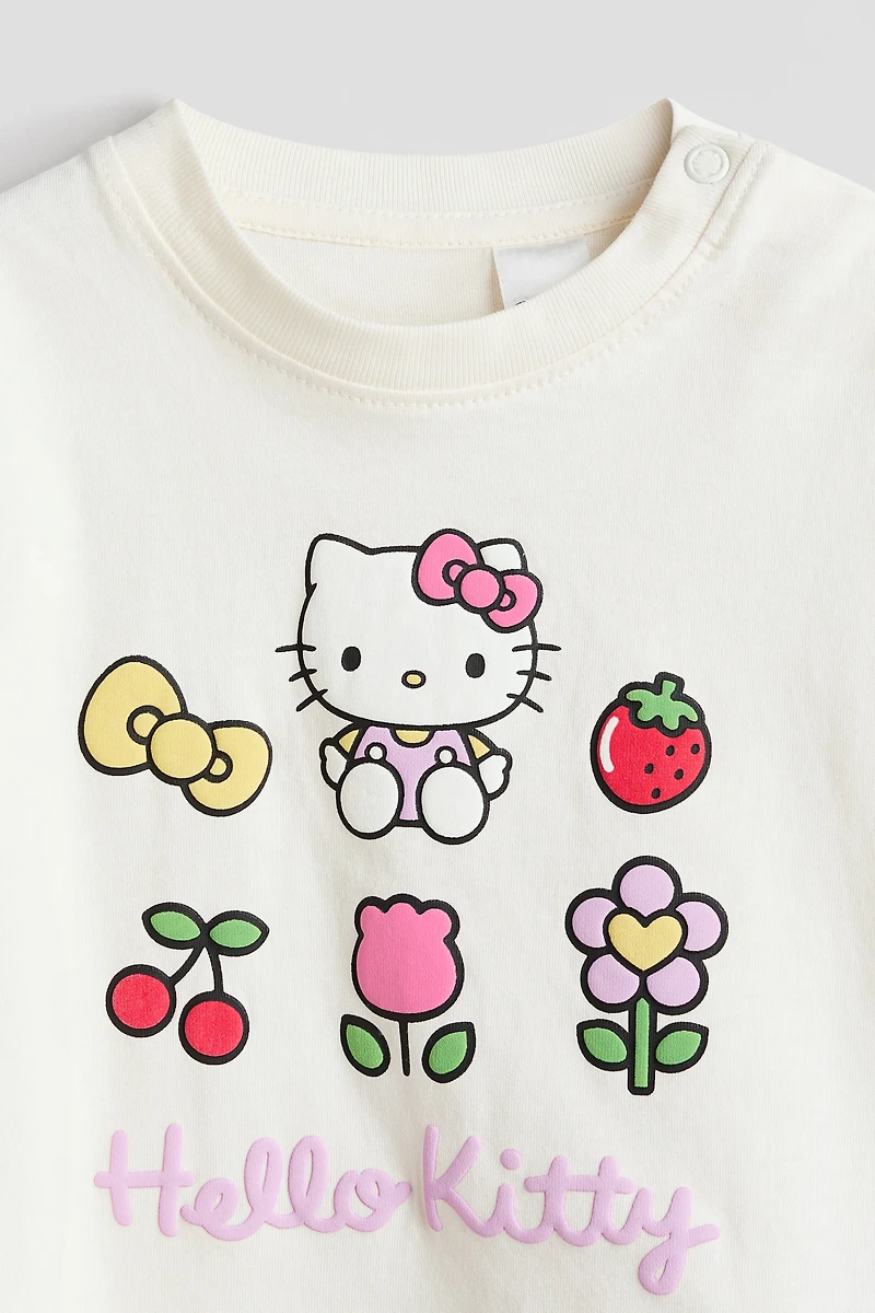 2-Pack Printed Cotton T-Shirts
