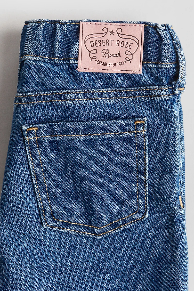 Embroidery-Detail Jeans