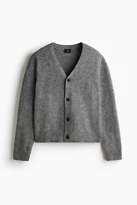 Loose-Fit Fuzzy Cardigan