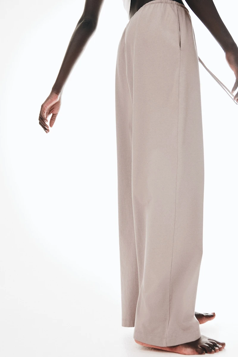 Cotton Drawstring Pants