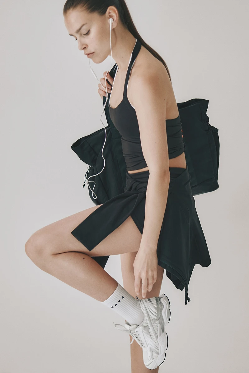 Halterneck Sports Tank Top with SoftMove™