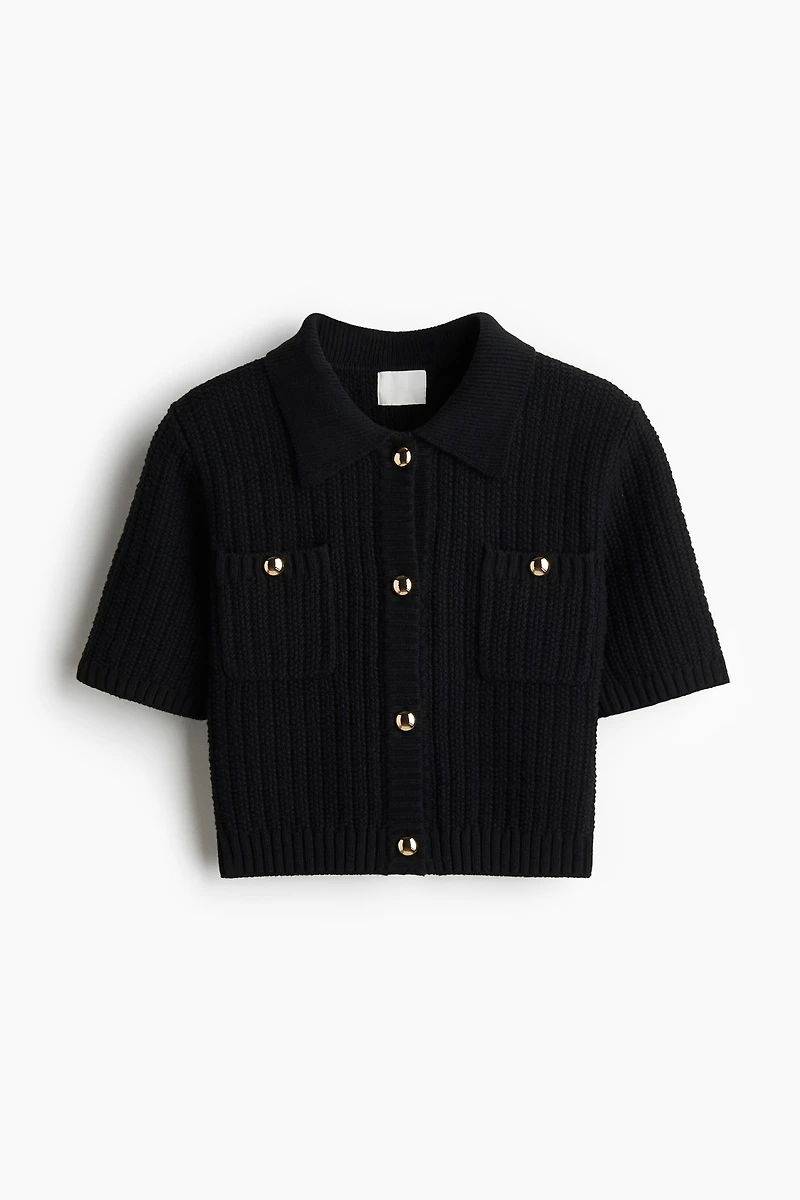 Cardigan with Collar