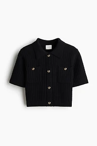 Cardigan with Collar