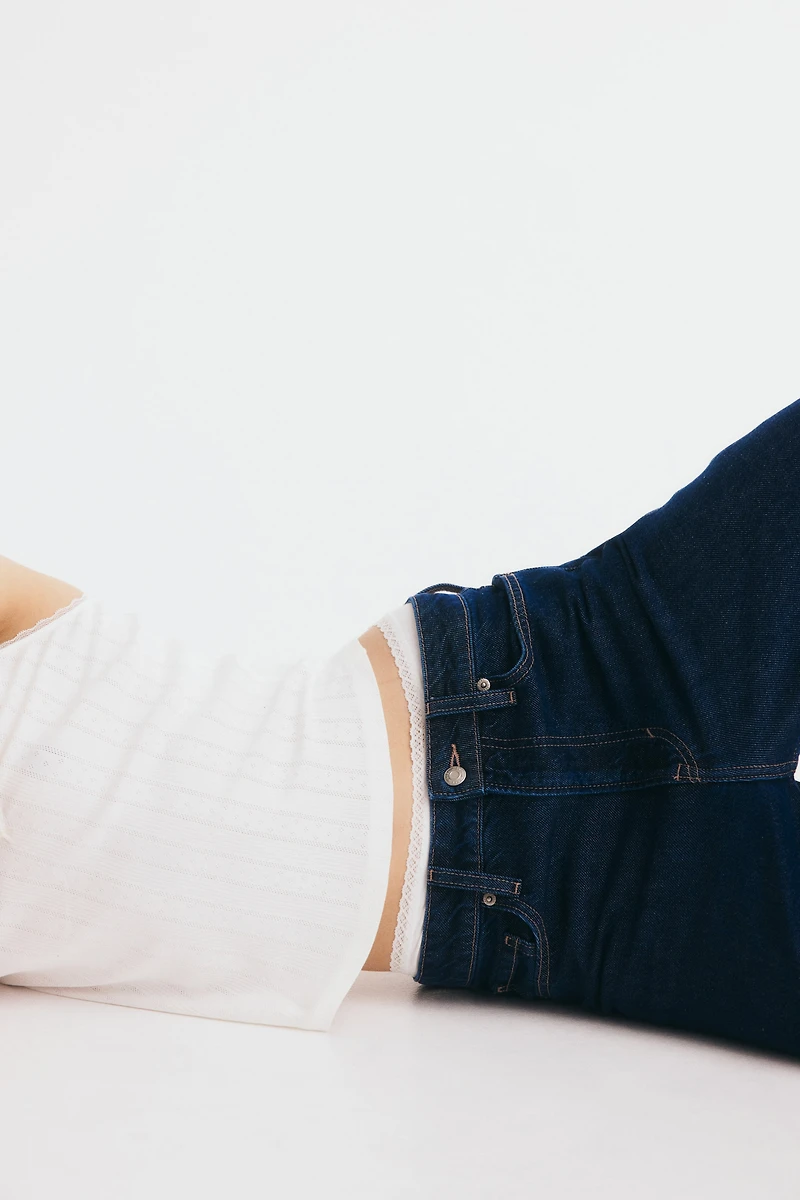 Feather Soft Super Wide Ultra High Jeans