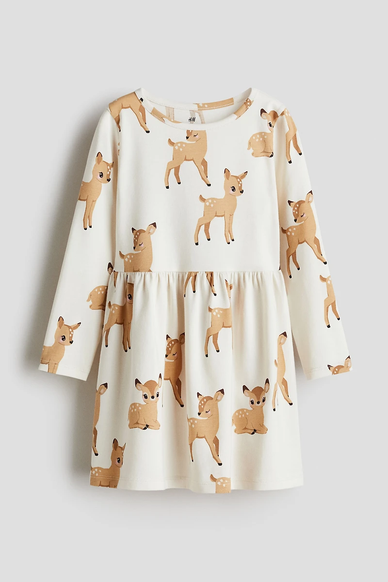 Robe imprimée en coton