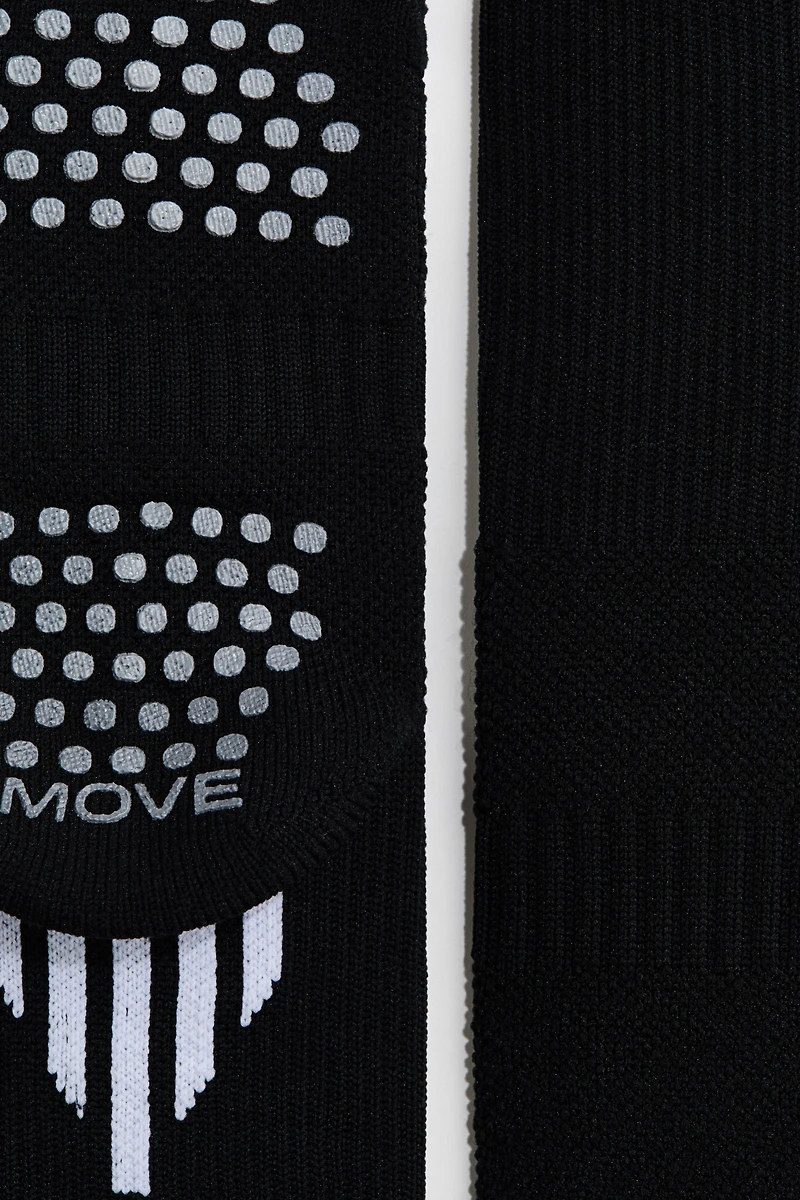 2-Pack Soccer Socks with Grip Soles