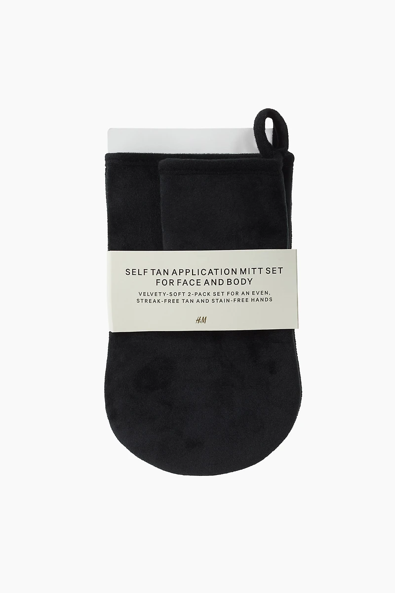 Self-tanning Mitts for Body and Face