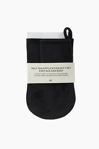 Self-tanning Mitts for Body and Face