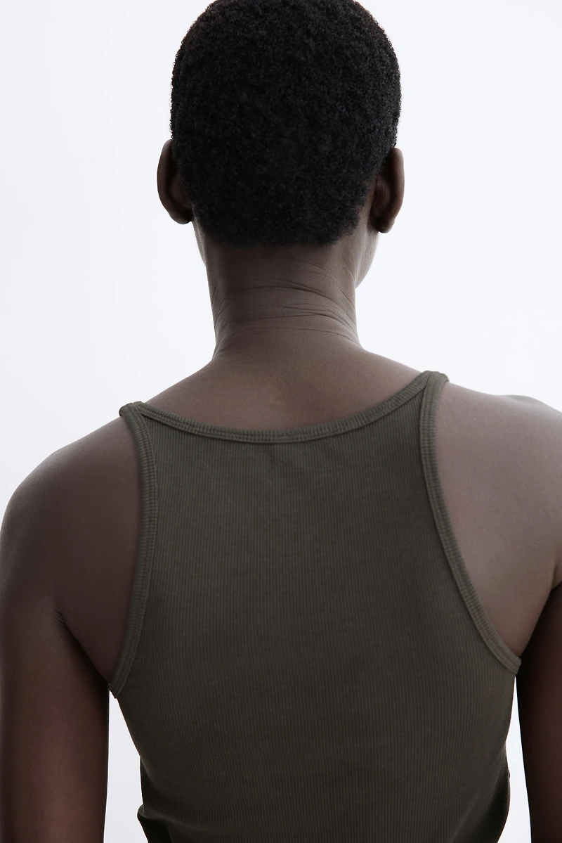 Rib-Knit Tank Top