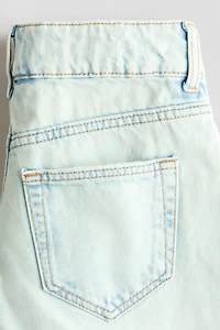 Relaxed-Fit Denim Shorts
